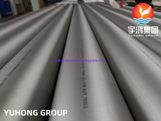 ASTM B514 انکلوای 800 / انکلوای 800H UNS N08800 / UNS N08810 لوله های جوش