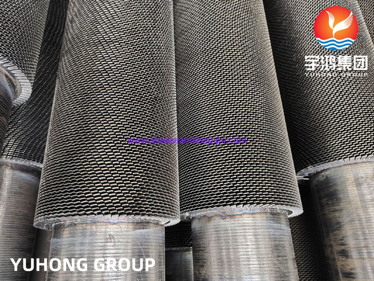 HFW لوله بالدار دنده دار ، ASTM A210 / ASME SA210 GR.A1 لوله بالدار فولاد کربن