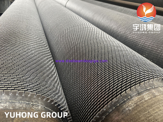 HFW لوله بالدار دنده دار ، ASTM A210 / ASME SA210 GR.A1 لوله بالدار فولاد کربن