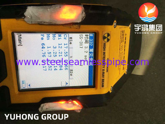 ASTM A403 WP317L فولاد ضد زنگ کاهش دهنده متمرکز