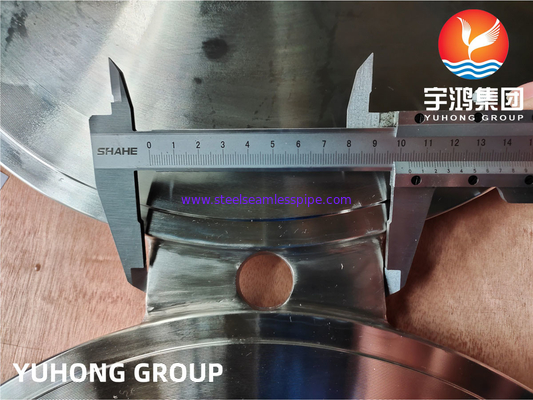 ASTM B462 HASTELLOY C276، N10276 SPECTACLE BLIND FLANGE B16.48 فرآیند جعل