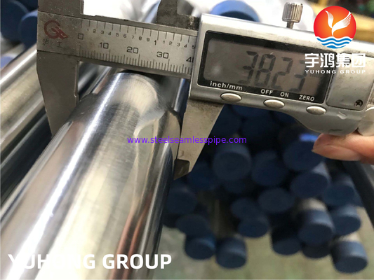 ASTM A270 TP304 لوله های مصالحه شده فولاد ضد زنگ لوله های بهداشتی برای مواد غذایی و نوشیدنی