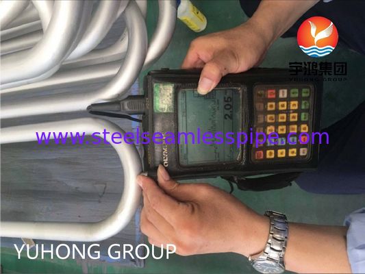 ASTM B444 UNS No6625 / Inconel 625 U-Tube لوله مبدل حرارتی نیکل آلیاژی