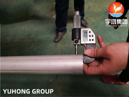 لوله جوش داده شده فولادی ضد زنگ ASTM A249 TP304L برای مبدل حرارتی Conderser مقاومت در برابر خوردگی بالا