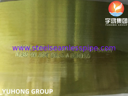 فلنج گردن جوشی A694 F52 با محافظ زنگ زدگی، فورجینگ فولاد کربن و آلیاژی B16.47، مقاوم در برابر سولفید هیدروژن