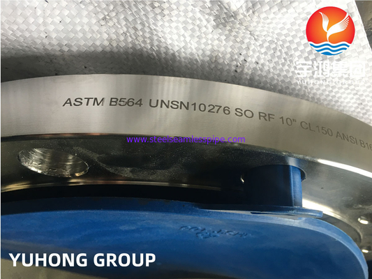 ASTM B564 UNS N10276 / Hastelloy C276 لوله فلنج آلیاژ نیکل Slip On Flange