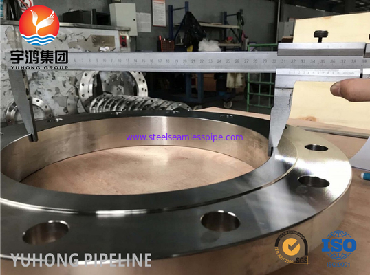 فلنج فولاد ضد زنگ ASTM A182 F904L 300LBS B16.5 برای صنعت پتروشیمی