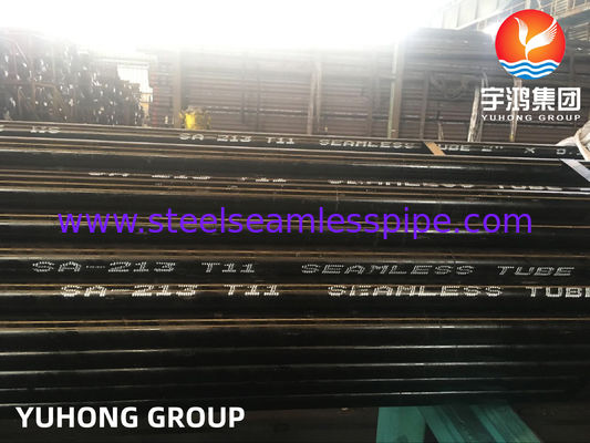 SA213 T11 / 13CrMo4-5 لوله فولادی آلیاژ بدون درز برای سرویس دمای متوسط و بالا، فرآوری گرم / سرد