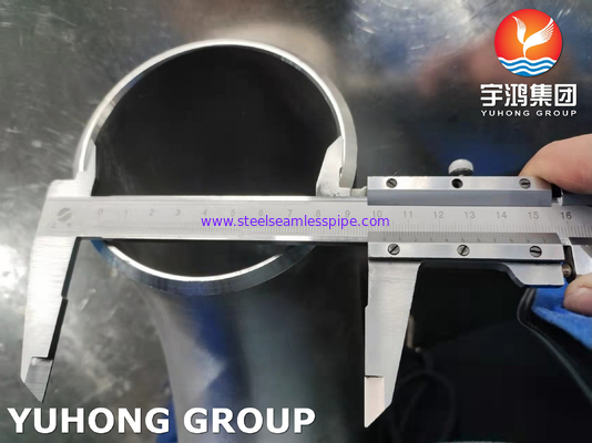 ASTM A403 WP304H فولاد ضد زنگ 90 درجه LR آرنج ASME B16.9