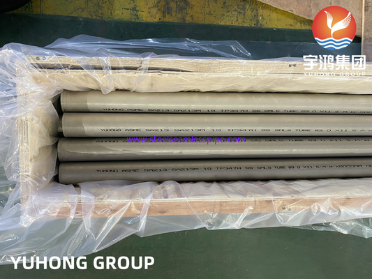 ASME SA213 TP347H/ 1.4912 / X7CrNiNb18-10، لوله دیگ بدون درز فولادی ضد زنگ