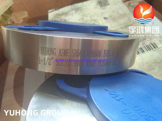 ASTM B564 Inconel 600 / UNS N06600 فلنج گردن جوش نکل آلیاژ فولاد