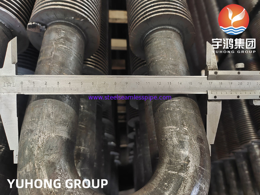 فولاد کربن U Bend HFW Fined Tube ASTM A106 Gr.B برای مبادله گرما