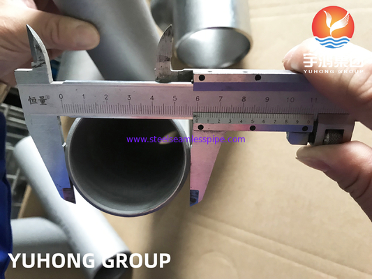 فولاد دوگانه ASTM A815 S31803 ، تی شکل Y ، لوله ی بورد ب169