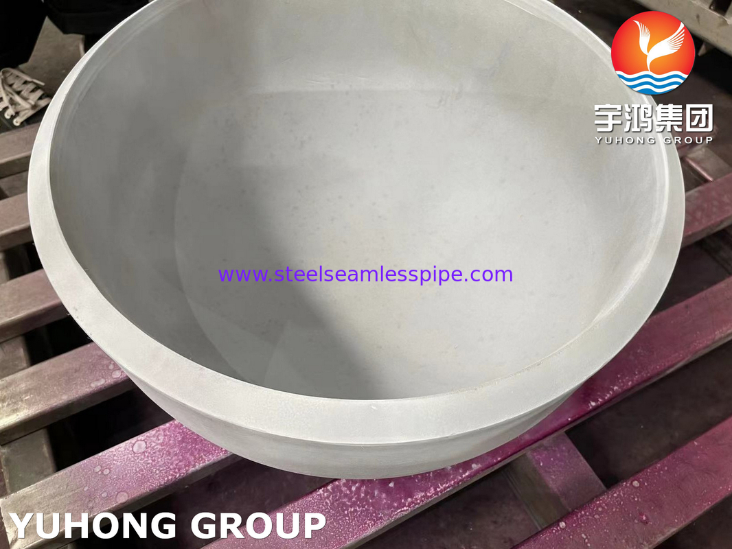 ASME SA403 WP304-S کلاه فولاد ضد زنگ اندازه بزرگ 40 اینچ