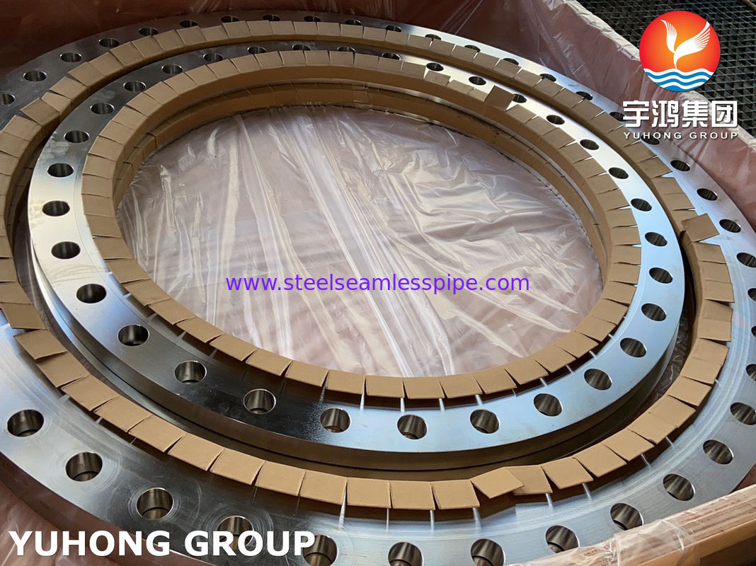 ASTM A240 آلیاژ 904L / UNS N08904 AWWA C207 فلنج نوع حلقه ای برای خدمات آب