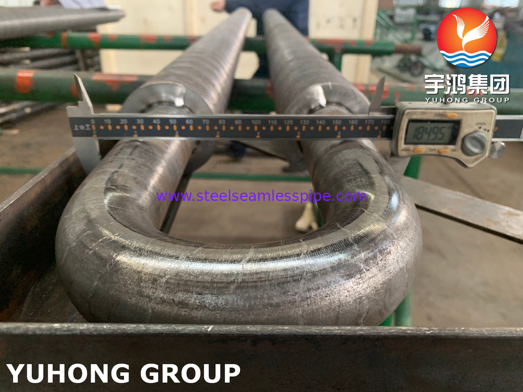 فولاد ضد زنگ U BEND HFW A106 GR.B U-FINNE TUBE SPIRAL EXTRUDED/STUD