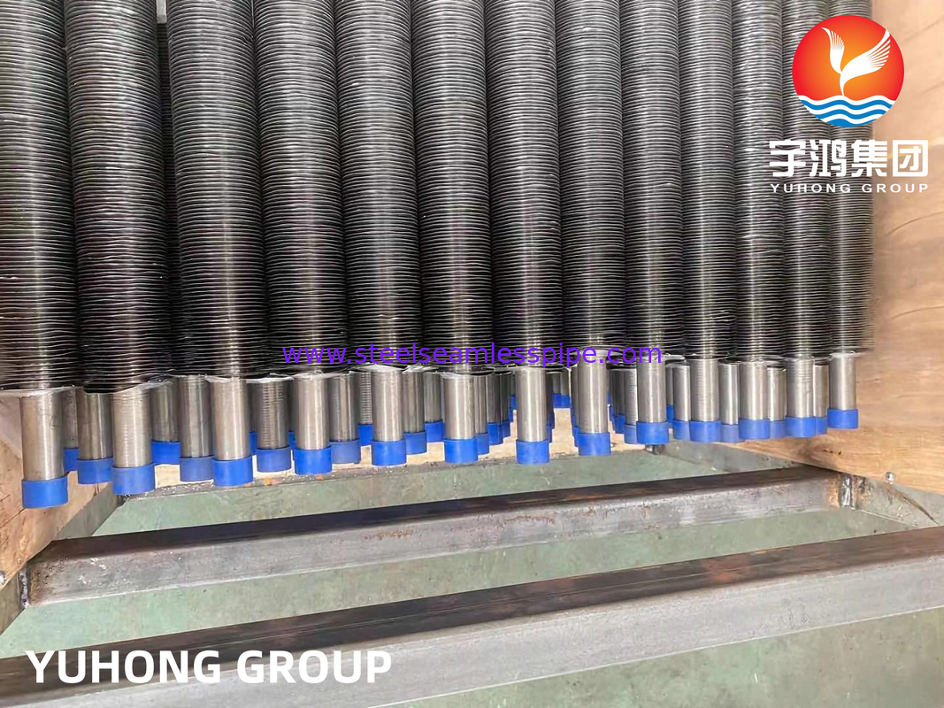 نوع G لوله Fin ASME SB163 NO4400 مقاوم به خوردگی انتقال گرما