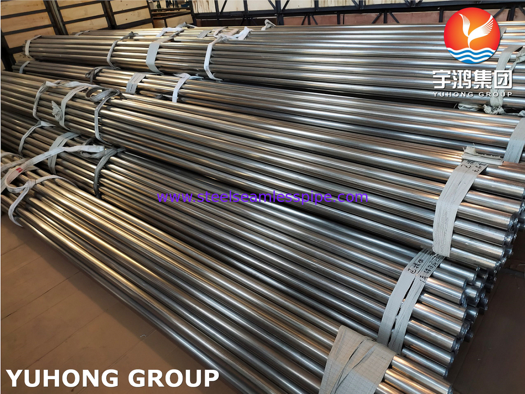 لوله جوش داده شده فولاد ضد زنگ، ASTM A249 TP304 / UNS S30400 / SUS 304، برای دیگ بخار یا سوپرهیتر