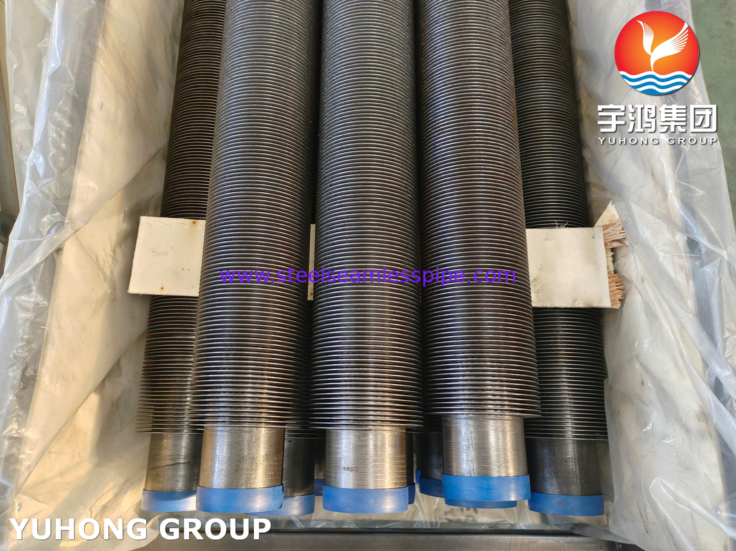 ASTM A106 GR.B کربن فولادی HFW FIN TUBE برای کاربرد مبدل حرارتی