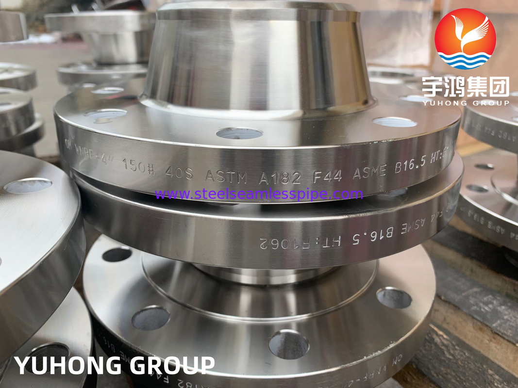 فلنج فورج B16.5 ASTM A182 F44 S31254 SMO254 گردن جوش RF FF