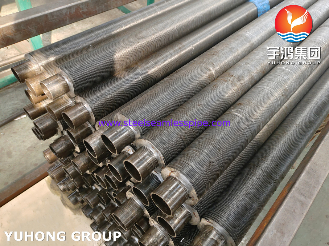 ASTM A179 لوله فولادی کربن با باله های آلومینیوم1060، لوله های فلزی نوع G
