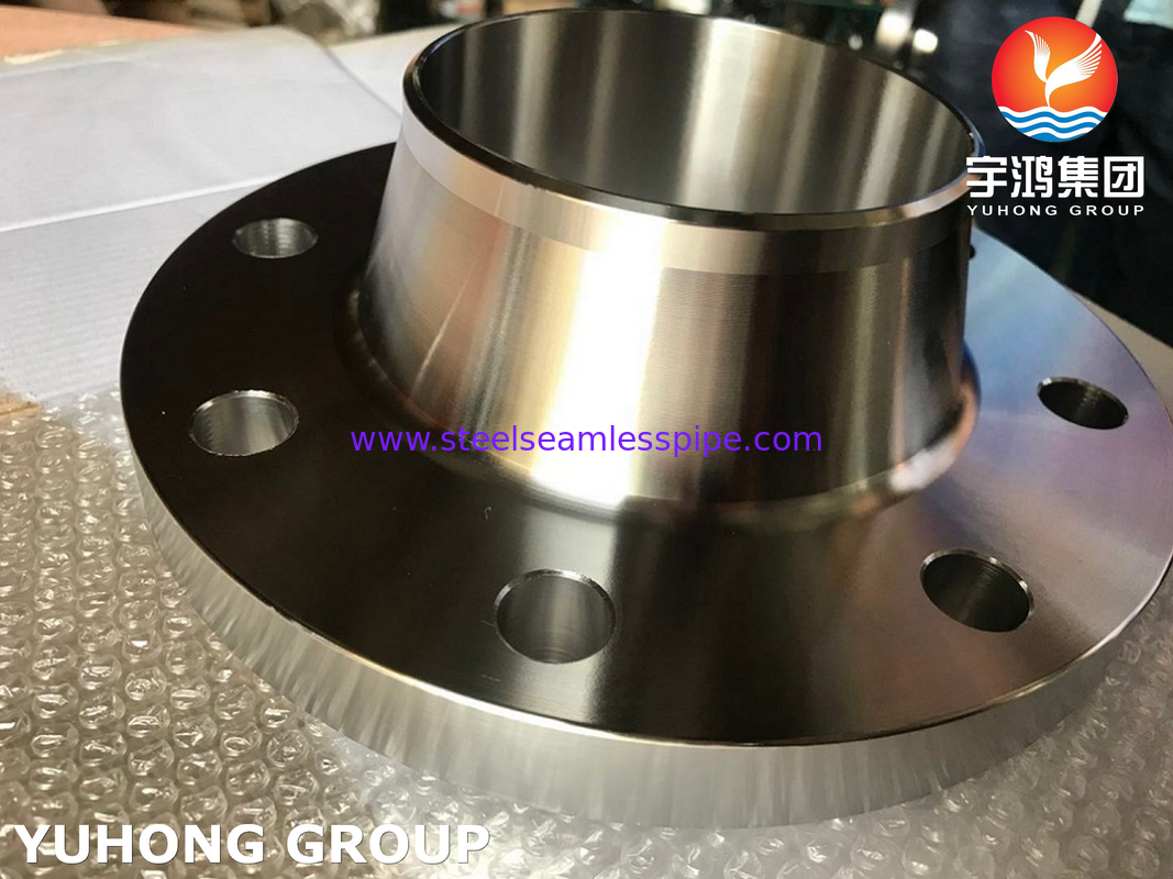 ASTM A182 F60، UNS S32205، 1.4462 دو فلکس فولاد جوش گردن فلنج، چهره Rasied B16.5