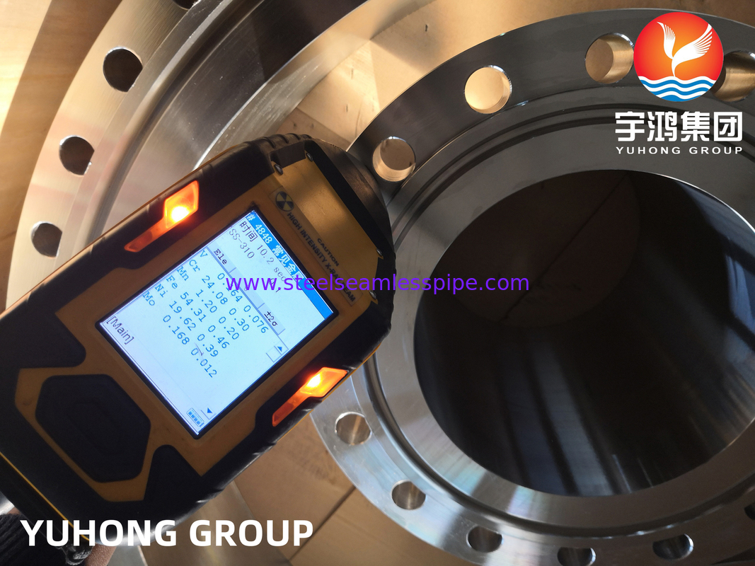 ASTM A182 / ASME SA182 F310 فلنج جعل شده از فولاد ضد زنگ برای استفاده در لوله های نفت و گاز