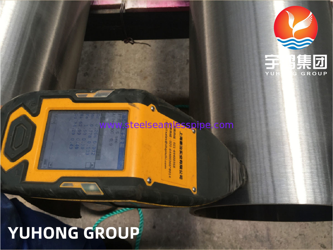 ASTM B165 UNS N04400 لوله آلیاژ نیکل Monel 400 برای کاربردهای شیمیایی و صنعتی