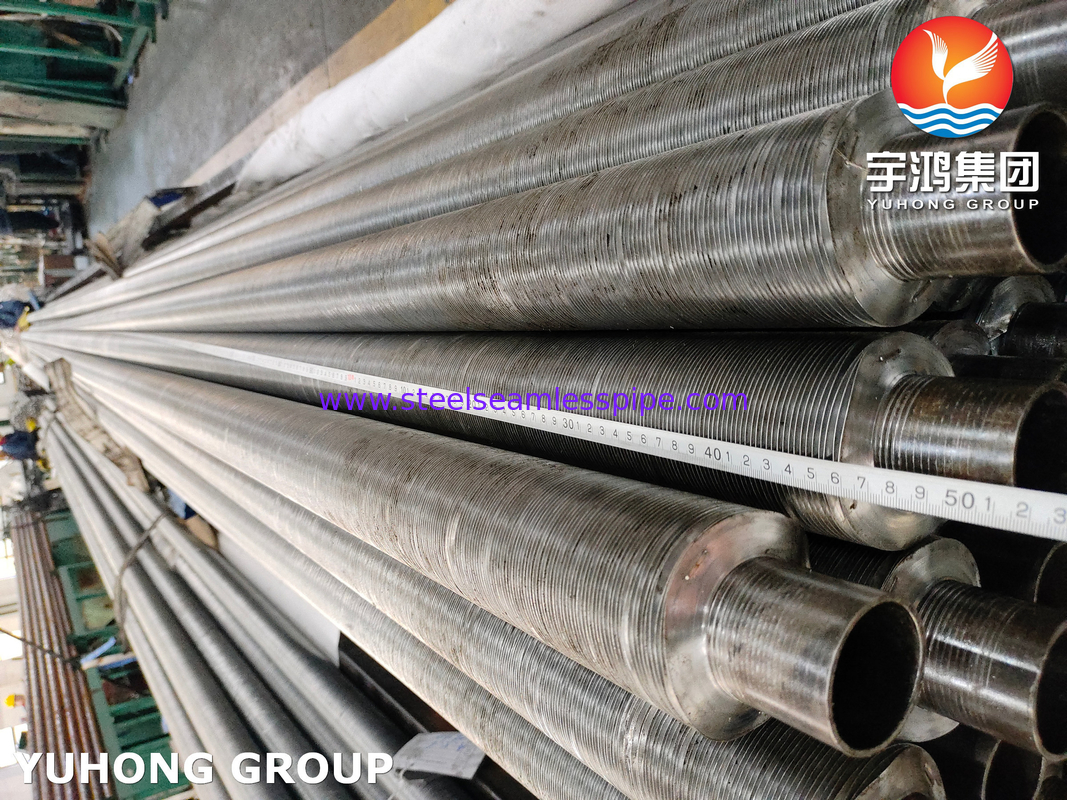 ASTM A179 / A179M Al1060 Fin Tube نوع تعبیه شده با بسته حفاظتی قوی