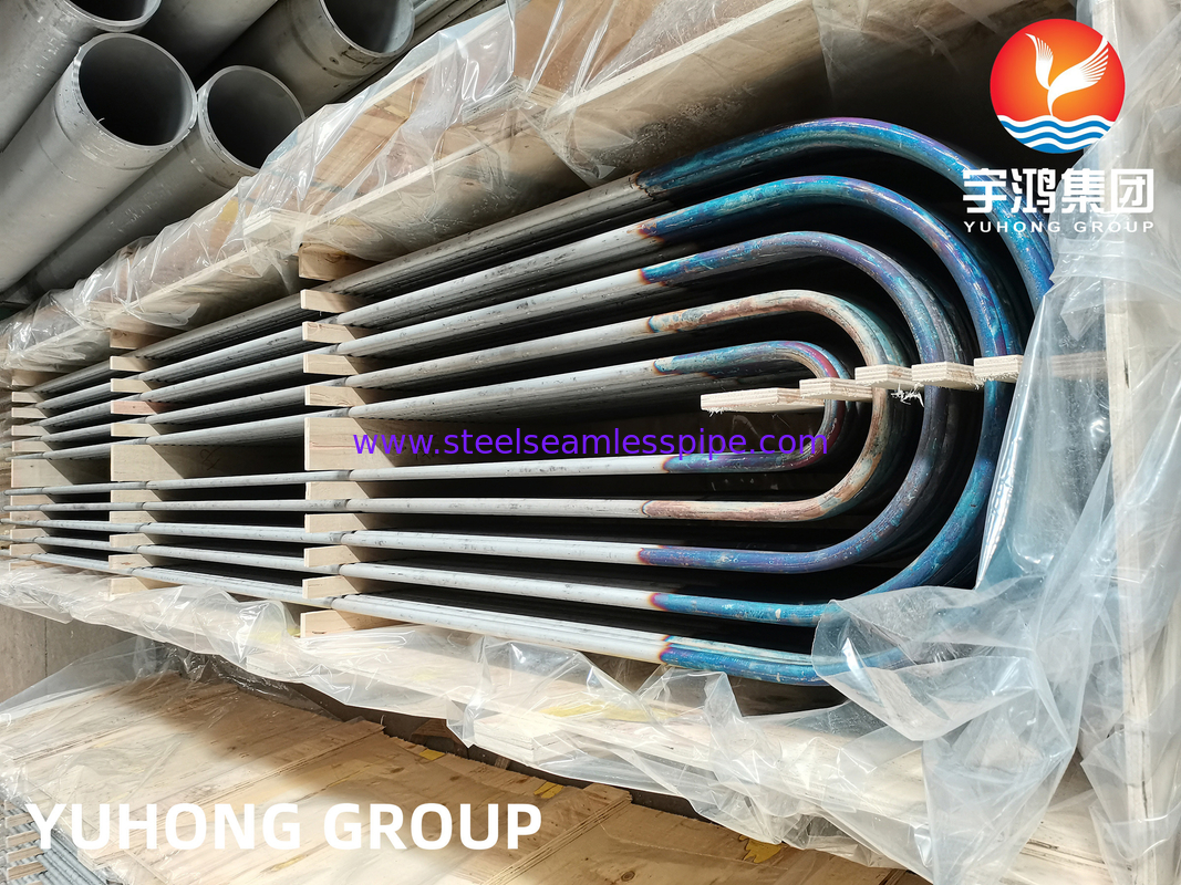 ASME SA213 TP316L لوله خم U فولاد ضد زنگ برای مبادله گرما و دیگ