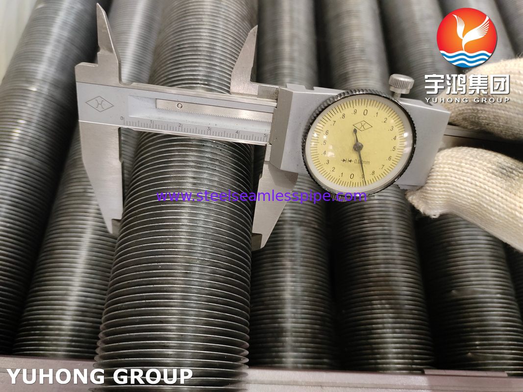 ASME SA179+Al1060 G-Type/Embeded Fin Tube برای کاربرد مبدل حرارتی
