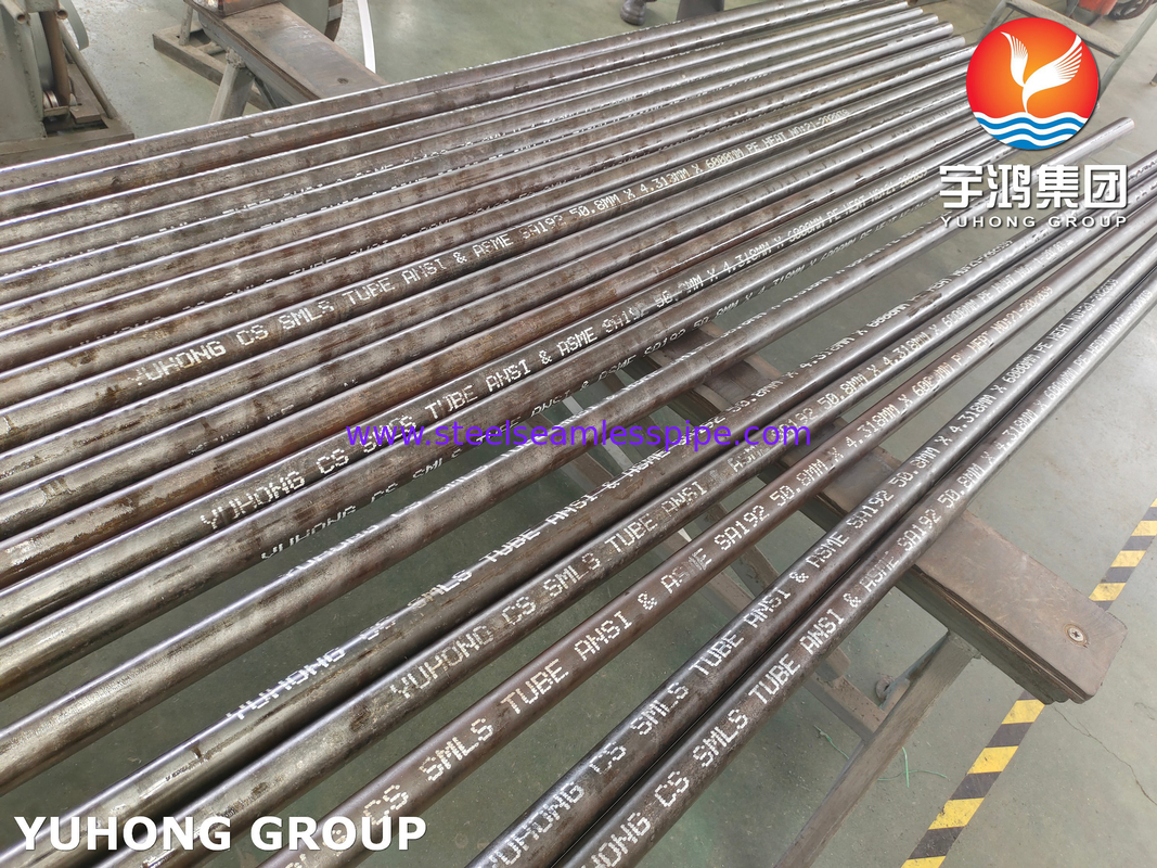 ASTM A192، ASME SA192 لوله فولادی کربن بی درهم، لوله دیگ برای سرویس فشار بالا