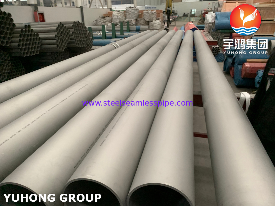 ASTM A790 UNS S32750, 1.4410 لوله های بدون درز از فولاد ضد زنگ Super Duplex برای تصفیه فاضلاب
