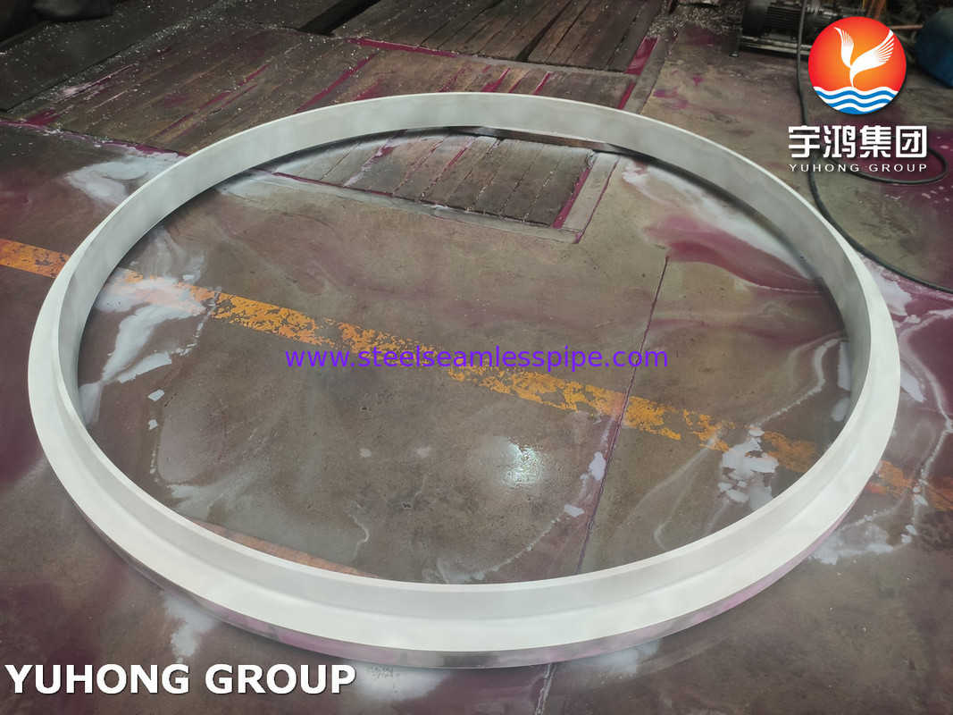 ASTM A182 F321 (UNS S32100) فلنج گردن جوشکاری فولاد ضد زنگ، صورت بلند
