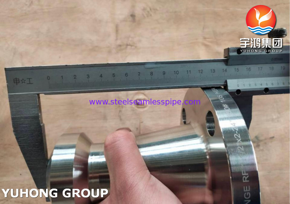 A182 F53 ((Uns S32750) فلانج فولادی فوق دوگانه Wn Rf 150# Sch10s Asme B16.5