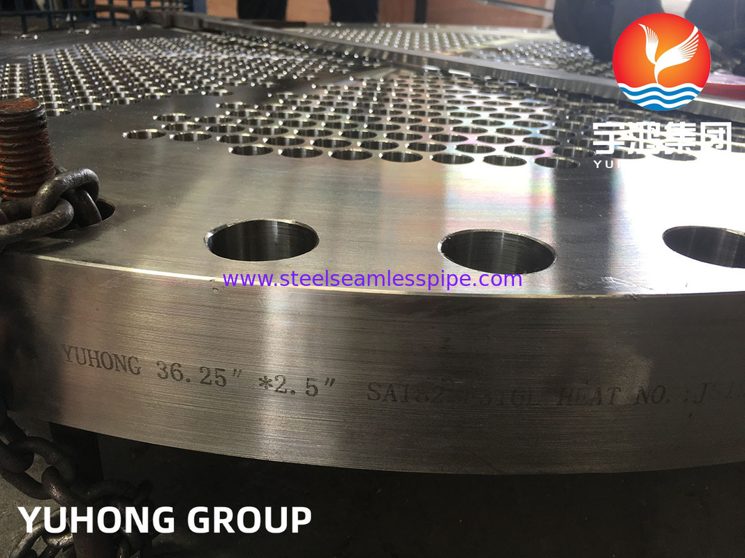 ASME SA182 F316L، 1.4404 لوله های جعل شده از فولاد ضد زنگ برای مبادلات گرما