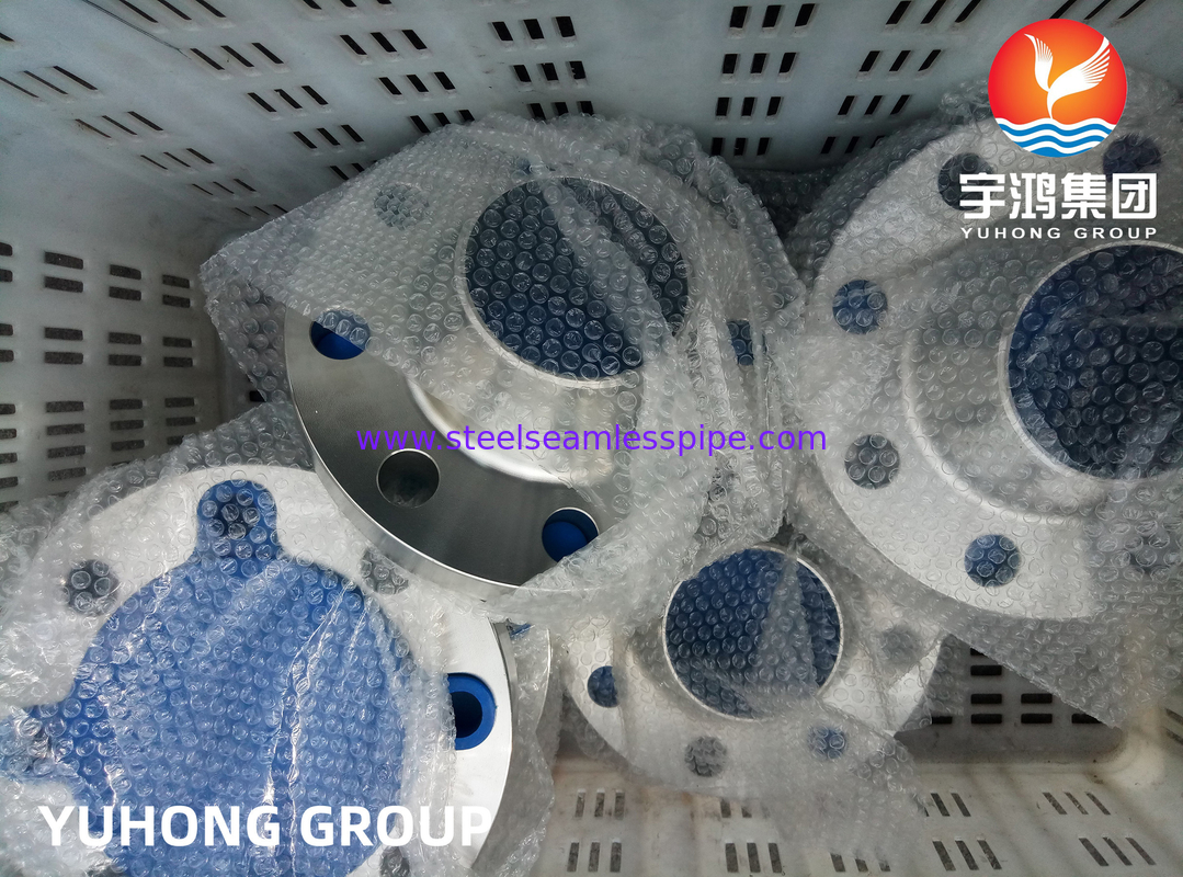 فلنج آهنگری شده فولاد ضد زنگ ASTM A182 F347 UNS NO34700 WT Sch10s تا XXS