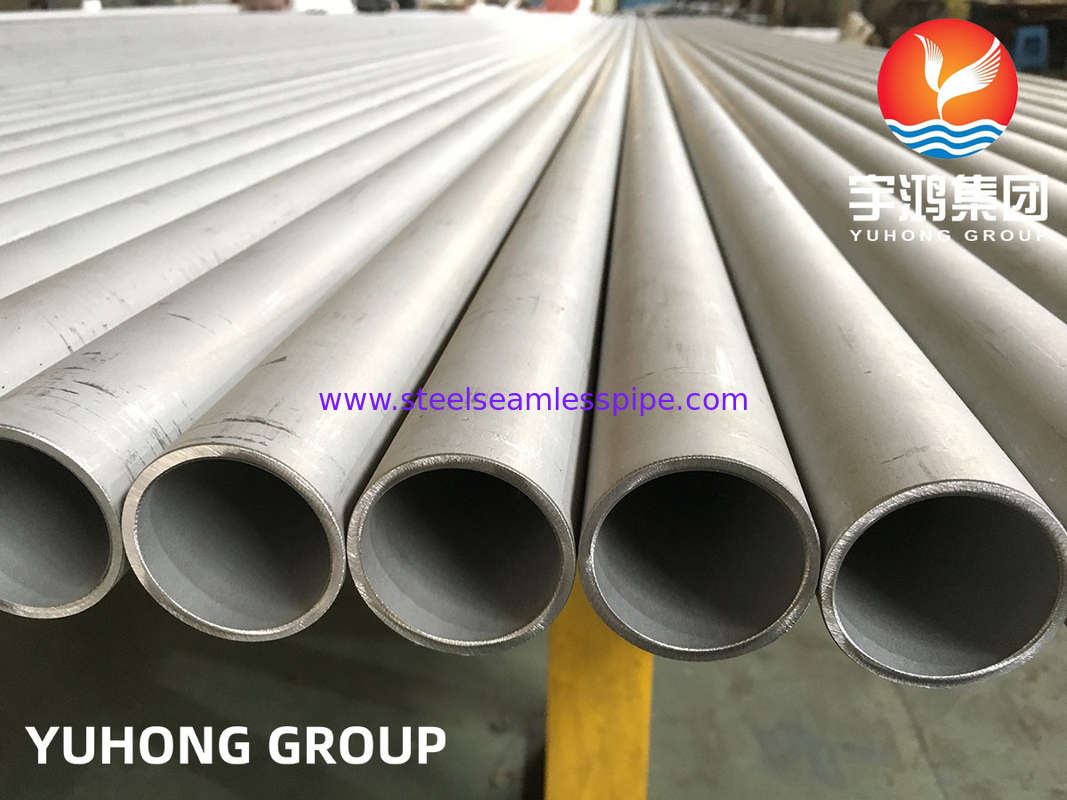 ASTM A312 TP321H لوله بدون درز از فولاد ضد زنگ استنیتیک برای صنعت نفت و گاز