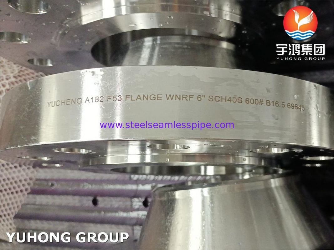 ASTM A182 F53، UNS S32750, 1.4410 Super Duplex فولاد ضد زنگ فلش گردن جوش RF B16.5