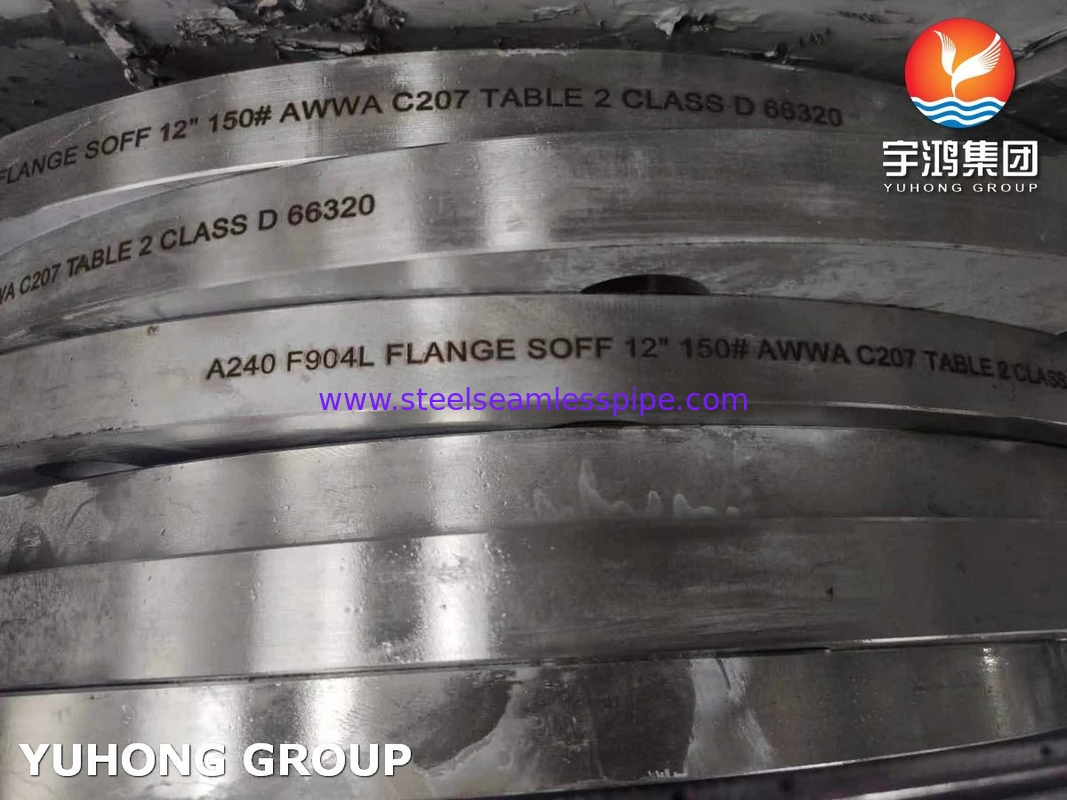 ASTM A240 F904L فولاد ضد زنگ AWWA C207 جدول 2 کلاس D