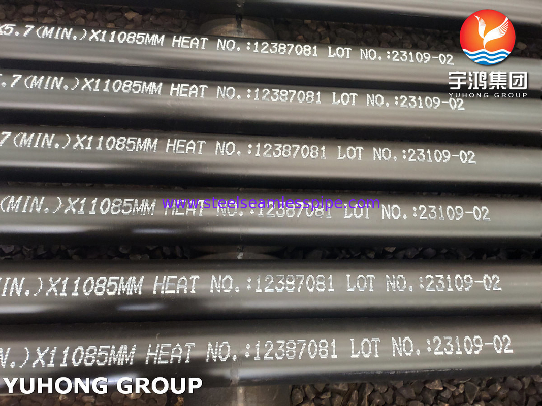 ASME SA213 T9 T11 T22 T91 لوله بدون درز فولاد آلیاژ برای لوله کوره سوخته
