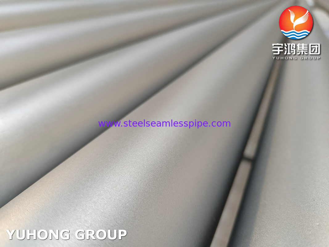 ASTM B407 آلیاژ 800 لوله آلیاژ نیکل برای مبادله گرما دیگ