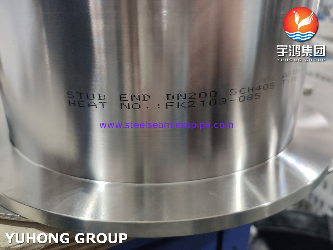 ASTM A815 WPS32750 Super Duplex Stud End MSS SP 43 نوع B بند مفصل بند