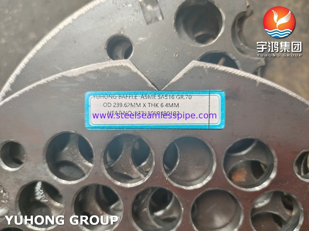 ASTM B171 C71500 ورق لوله نکل مس 70/30 برای مبادلات گرما شیل و لوله