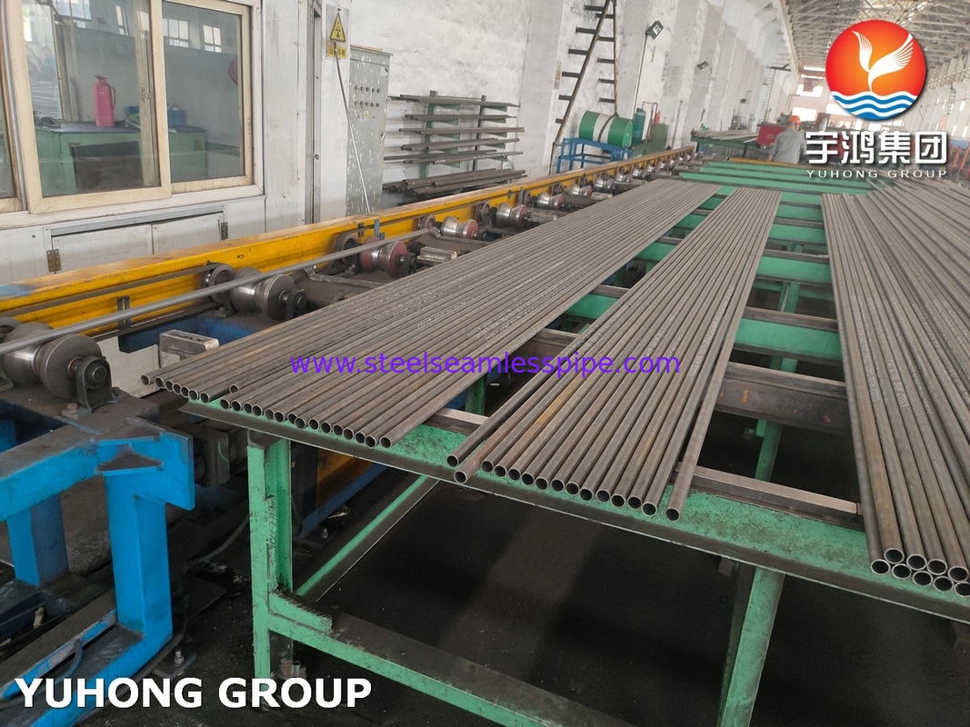 ASME SA179 KCS لوله بدون درز فولاد کربن برای مبادلات گرما HIC SSC آزمایش شده