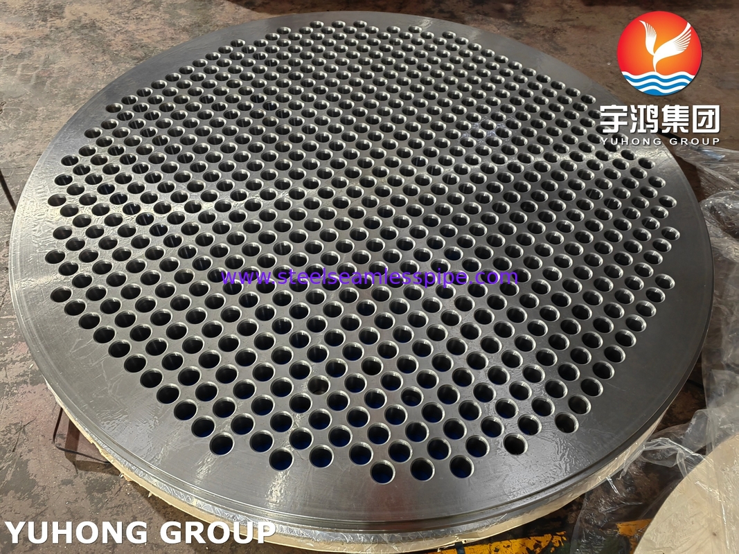 صفحه لوله ASTM A516/ASME SA516 Gr.70/Gr.70N برای مبدل های حرارتی و مخازن تحت فشار