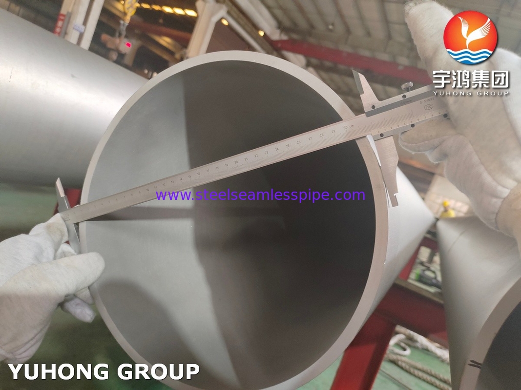 ASTM A312 TP316L لوله بی سیم فولاد ضد زنگ که برای استفاده در پالایشگاه نفتی گاز و پتروشیمی آنیل شده است