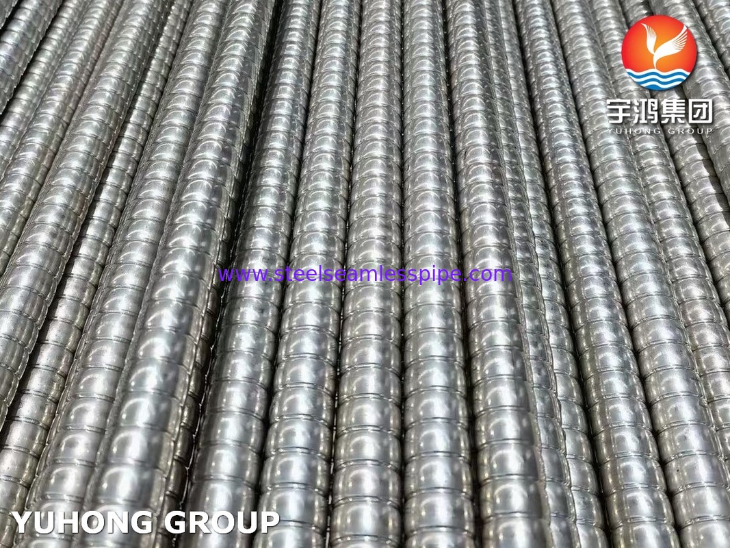 ASME SA312 / ASTM A312 TP310S لوله بالدار لوله ای برای مبادله گرما
