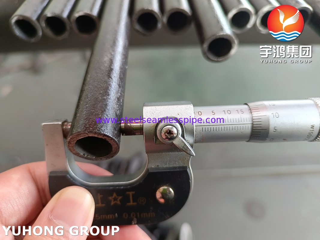 ASTM A334 Gr.6 لوله بی سیم فلز آلیاژ برای دیگ و مبادله گرما