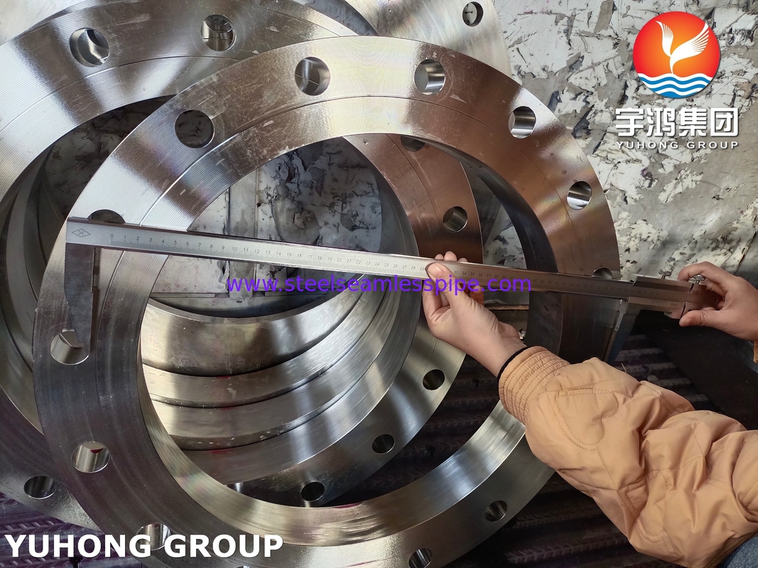 ASTM A182 F904L / UNS N08904 فولاد ضد زنگ در فلنج B16.5 SORF فلنج